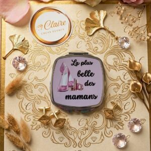 Miroir personnalisé – La plus belle des mamans