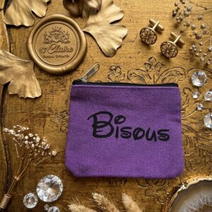 Porte monnaie "Bisous"
