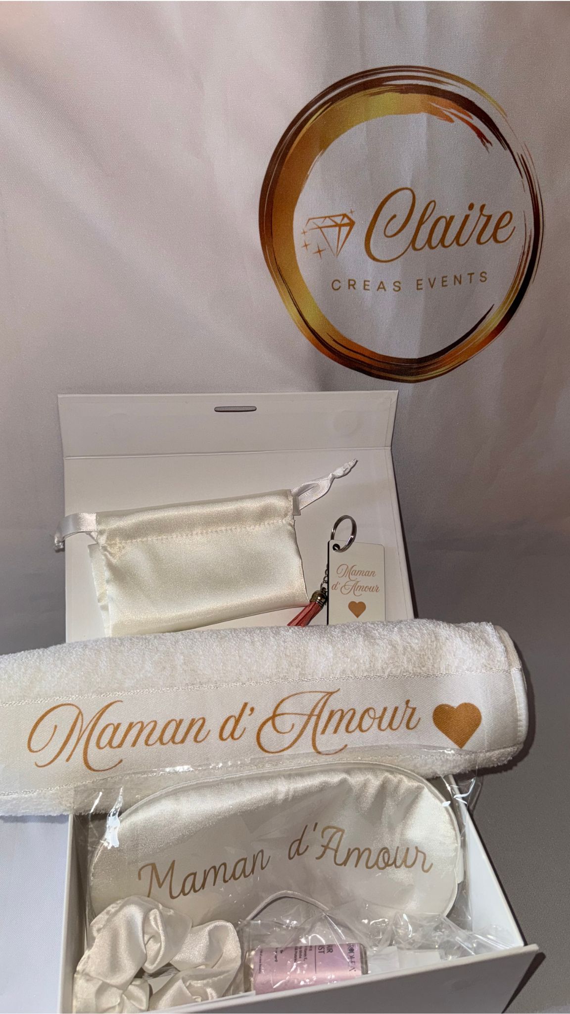 Coffret Bien-Être Femme Personnalisé – Cadeau Unique avec Accessoires Beauté Personnalisés – Image 4