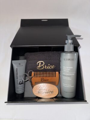 Coffret barbe personnalisable