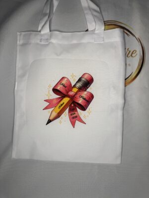 Tote bag moyen maîtresse personnalisé
