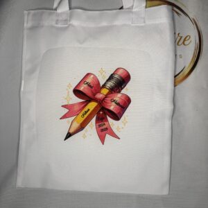 Tote bag moyen maîtresse personnalisé
