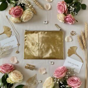 Trousse Or / Or Rosé personnalisable