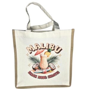 Sac cabas personnalisé épais – Idéal plage & shopping
