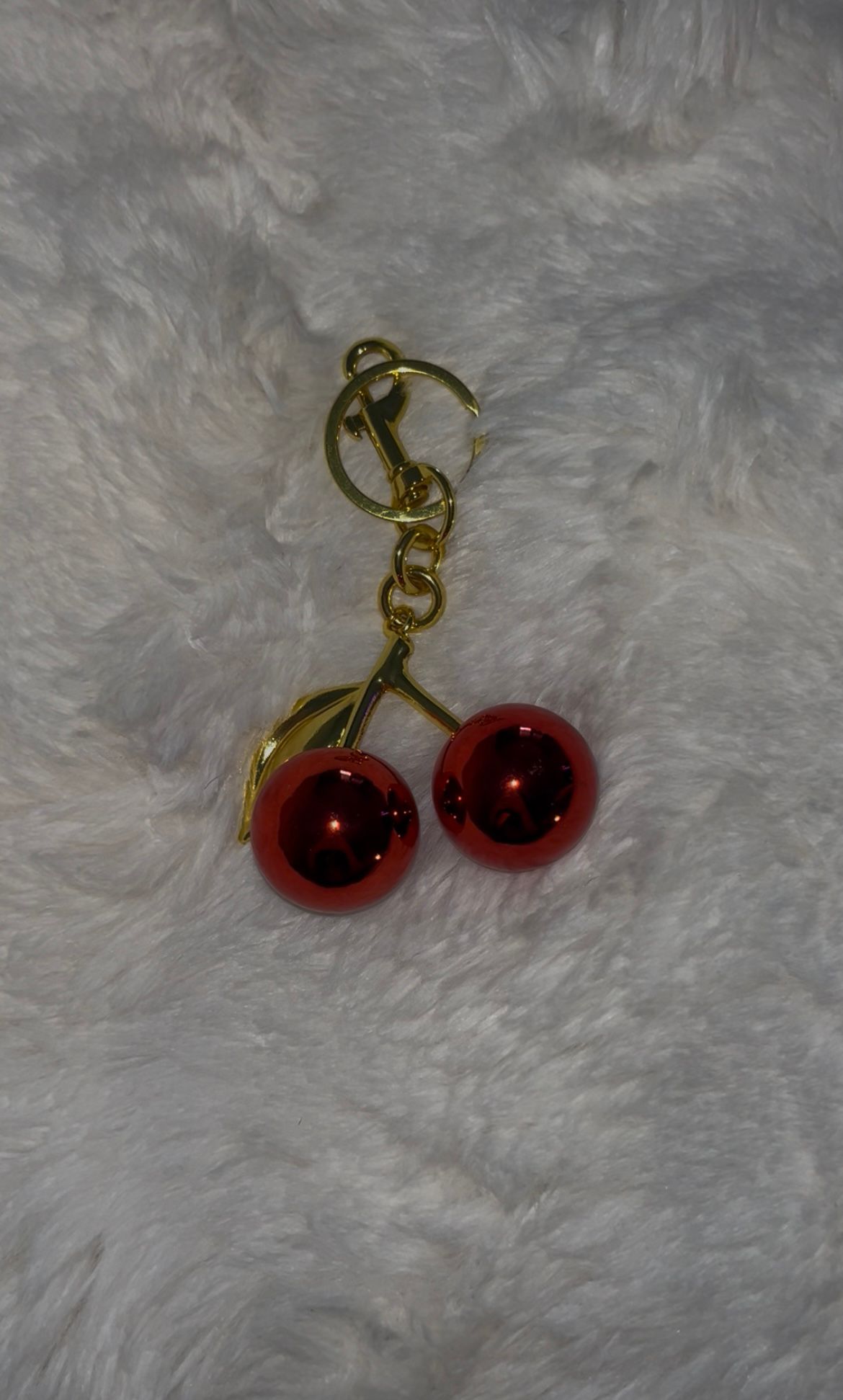 Porte clés cerise - Accessoire de sac – Image 4