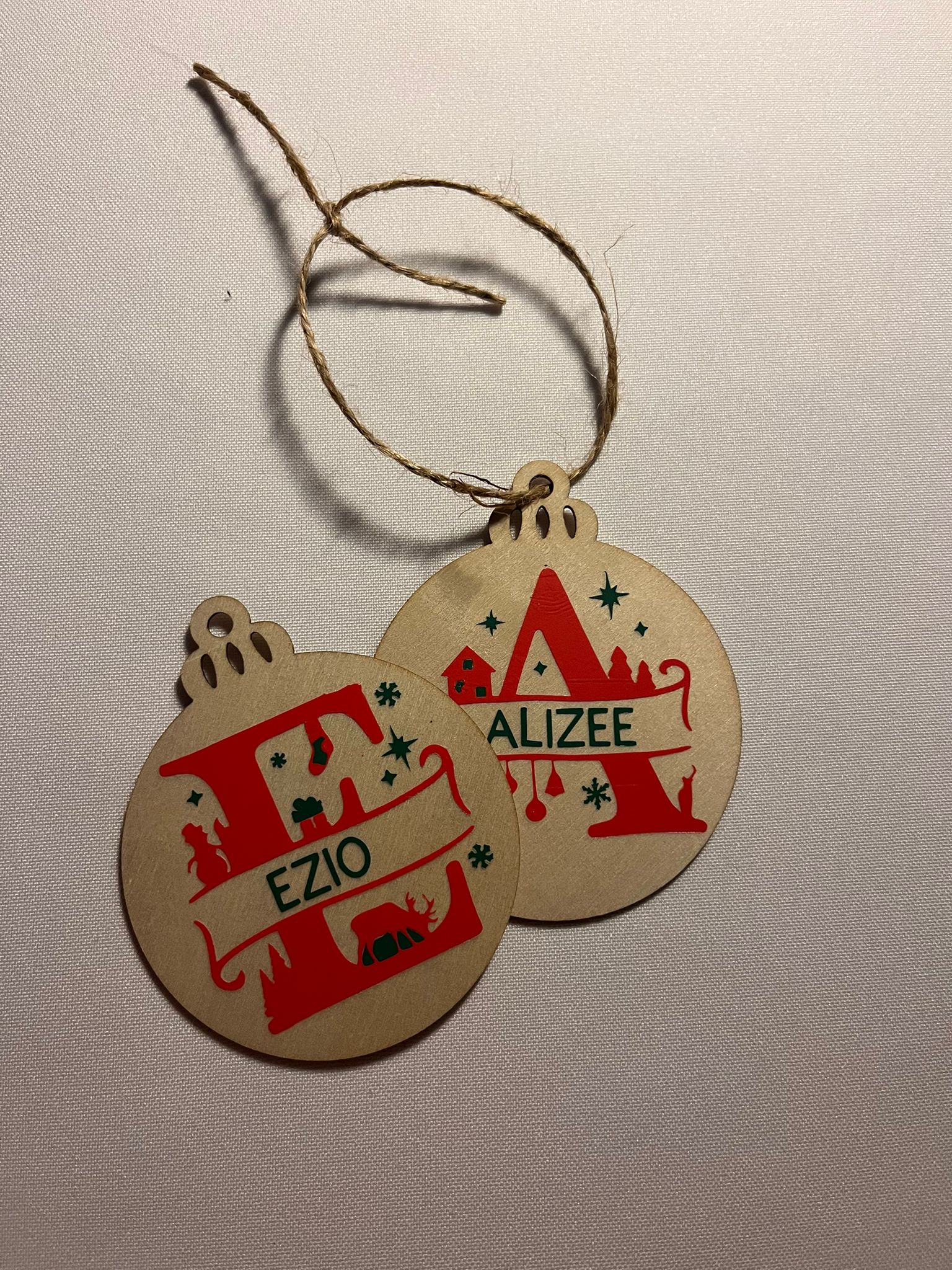 Boule en bois personnalisé – Image 2