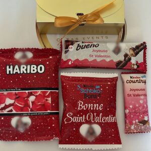 Box Chocolat Personnalisée - Saint-Valentin