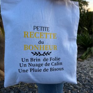Tote bag à message – Prêt à partir